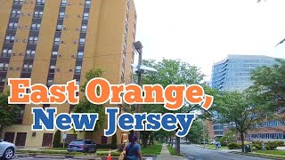 Walk tour in East Orange, New Jersey, USA | S Harrison St to Main St