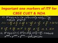 Important One markers of ITF