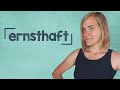 German Lesson (231) - How to Say Are you serious!? - B1