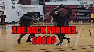 HEMA Fight Breakdown: Back Parries