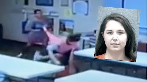 Pre-school mom Kasey Brooks confronts teacher (aud...