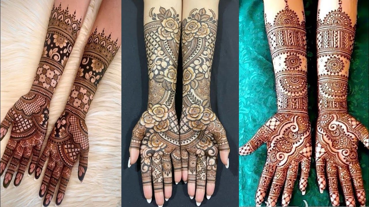 Full hand mehndi designs | stylish designs | new design ...