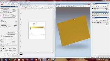 How to make 3d design in Artcam 2008 using two rail sweep option