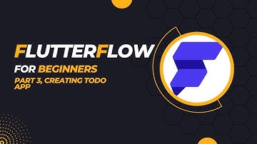 FlutterFlow for beginners, part 3 , creating todo app, variables, state management, components.
