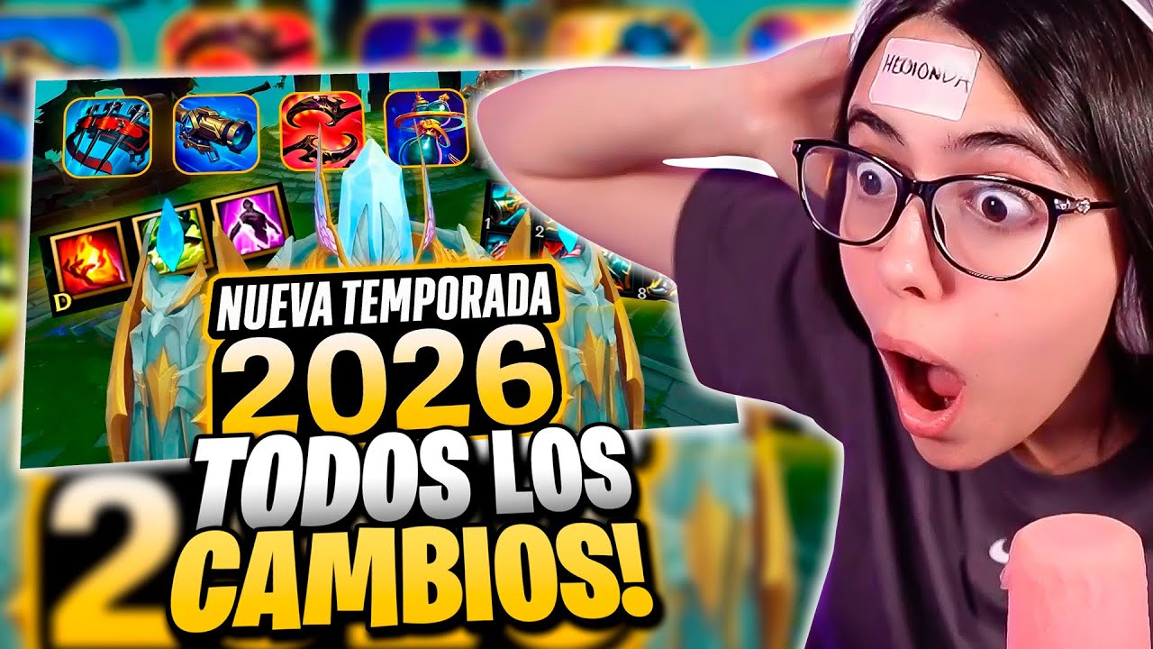 SOFIKIMMY REACCIONA A TODOS LOS CAMBIOS DE LA NUEVA TEMPORADA DE LOL! 😱😱