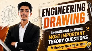 Engineering drawing most important theory questions for exam |BT-105 | RGPV Examination