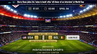 🔴 LIVE | 🇺🇸 USA vs 🇧🇪 Belgium | FIFA World Cup 2026 | Live Score, Match Center & Stadium Ambien screenshot 4