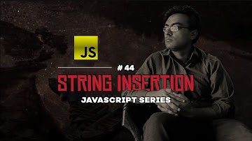 JS #S44 🟡 Insert a substring in main string at given position using Vanilla JavaScript