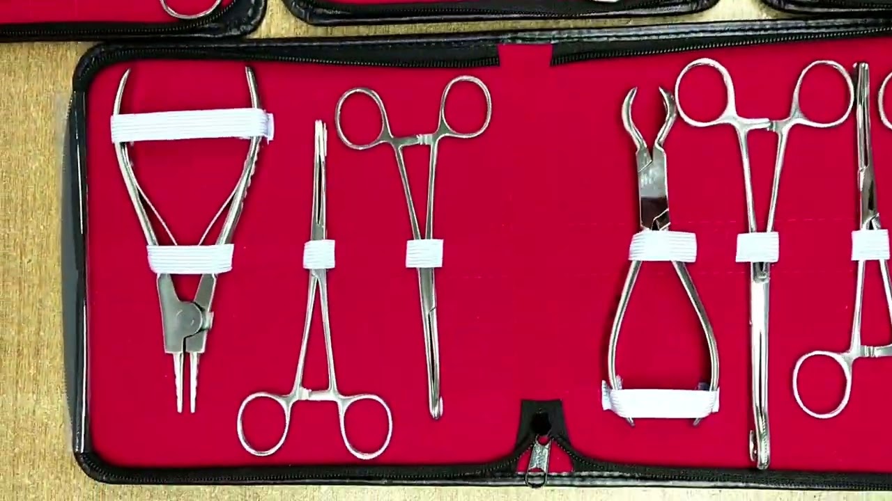 Body Piercing Tools Supplies, Piercing Instruments by Orebro International 