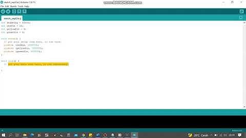 Workshop Mikrokontroler : Project 2 Simulasi Arduino LED Lampu Lalu Lintas dengan Proteus