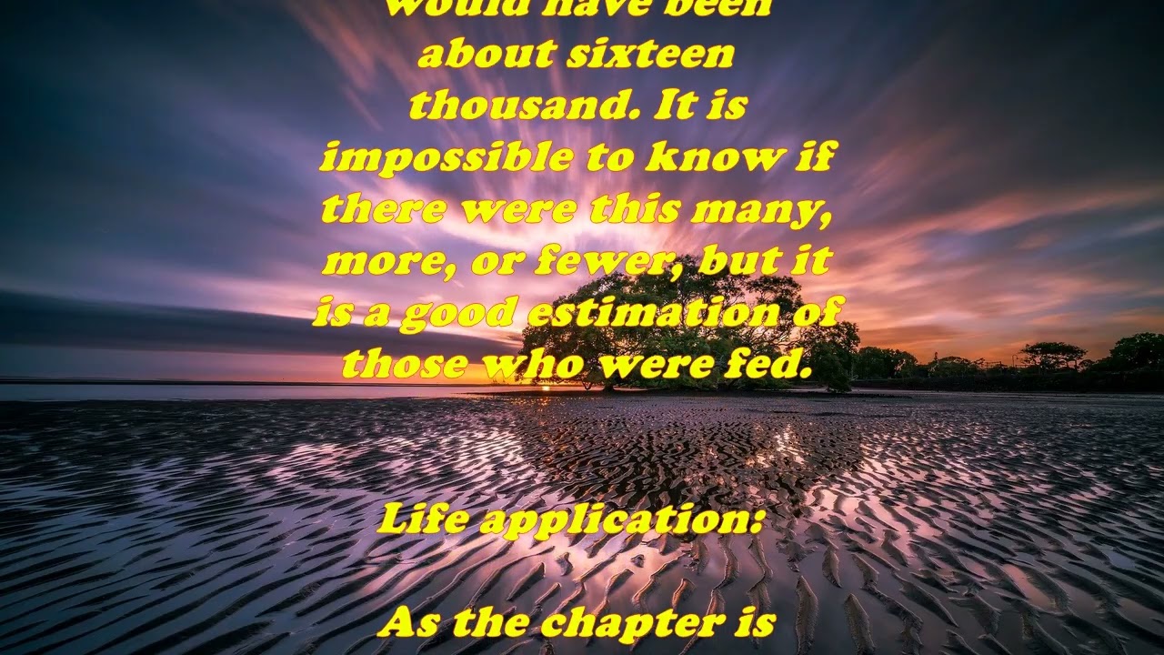 Daily Bible Verse Commentary - Matthew 