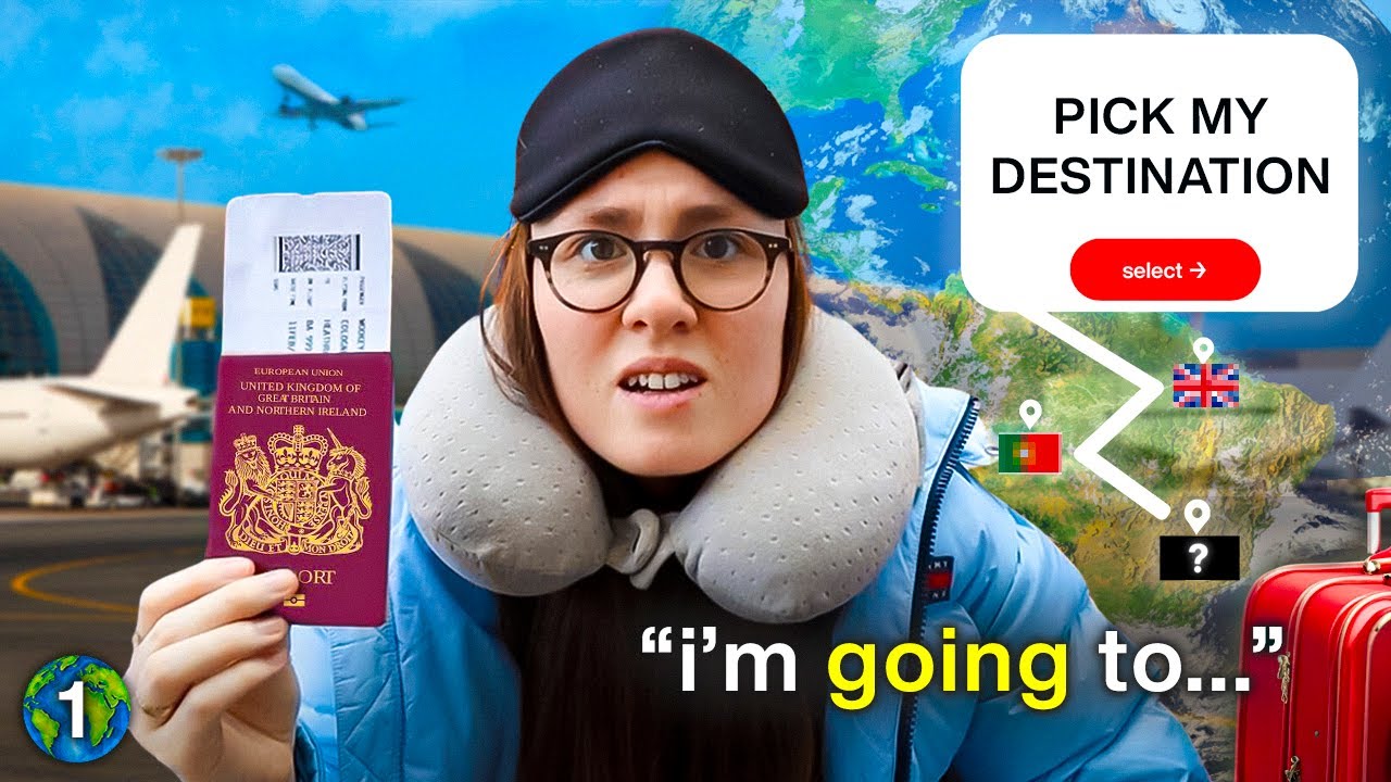 I Asked A Stranger To Choose Where I Fly To (Day 1)