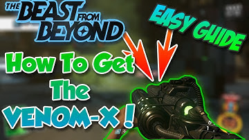 How To Get The Venom-X Wonder Weapon! 🤗 - 😈The Beast From Beyond - Infinite Warfare Zombies