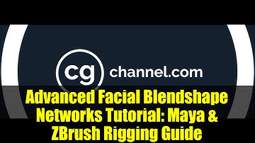 Advanced Facial Blendshape Networks Tutorial: Maya & ZBrush Rigging Guide