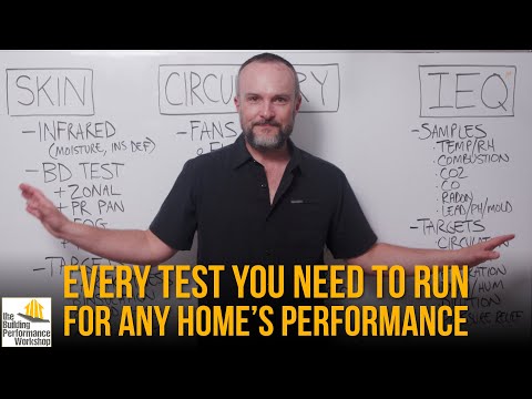 How To Diagnose Any Home Problem The Pinnacle Of Home Performance Is Testing NOT Just For Mold