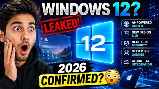 Windows 12 LEAKED! 2026 Launch Confirmed? 🤯 AI Features, New Design & Everything We Know