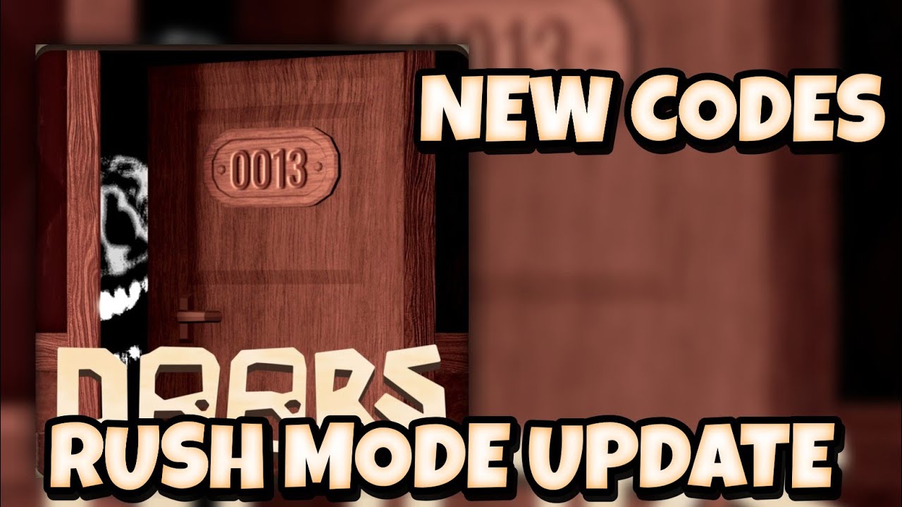 ALL NEW CODES FOR RUSH UPDATE IN DOORS! ROBLOX DOORS CODES - YouTube