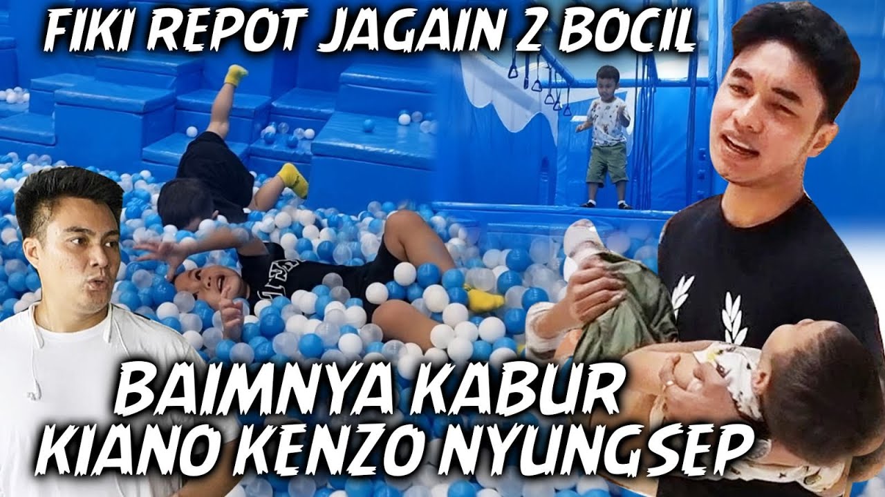 KIANO CUMA BISA NGELIATIN, KENZO LOMPAT TINGGI BANGET SAMPE NYUNGSEP.. TAPI GA KAPOK