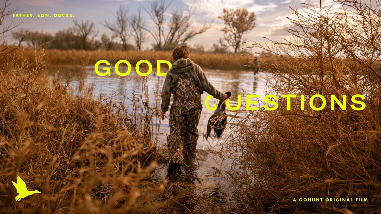 A Father And Son's First Duck Hunt Together | GOOD QUESTIONS