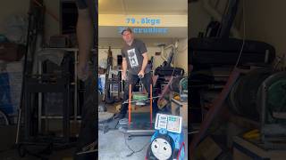79.8kg 176lbs 3” crusher lift.