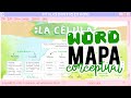 mapa conceptual en word | apunte bonito | mapa conceptual de la célula