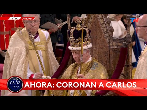 CORONACIÓN DE CARLOS III: la unción como su majestad