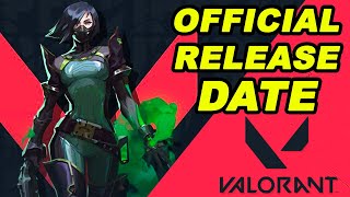 Valorant Official Release Date Announced & END OF Closed Beta