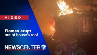 Firefighters fight Dayton house fire | WHIO-TV