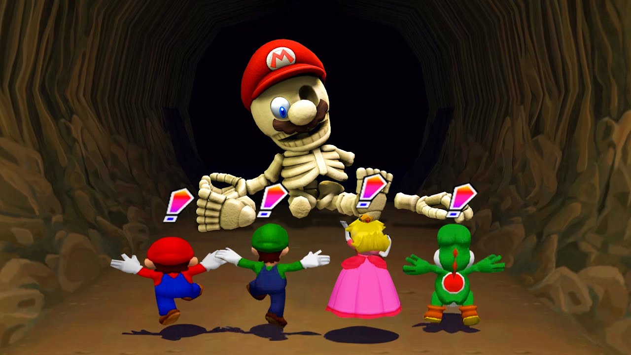 [마리오 파티6]  미니 게임 마리오 Vs 루이지 Vs 공주 복숭아 Vs 요시 (마스터 난이도)