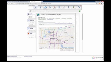 Creating a saved IDX search by city
