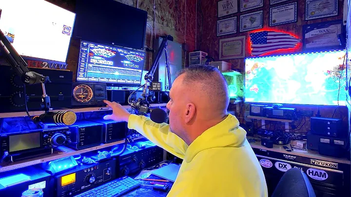 Breaking a Pile Up with VP5/W1DED Operating in Turks & Caicos #hamradio #radiocommunication