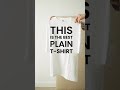 This is the BEST Plain T-Shirt