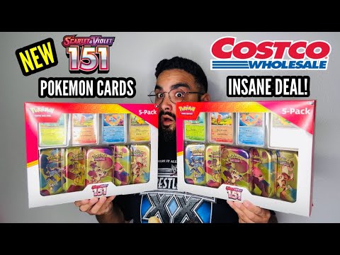 costco pokemon 151 cards Pokmon TCG: Cosmo Foil Promo Set Spoils and Loot Charmander and Squirtle COSTCO JUST LOADED UP AN