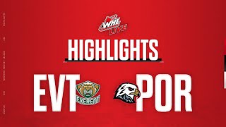 Everett Silvertips at Portland Winterhawks 2\/13 | WHL Highlights 2023-24