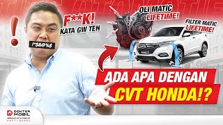 TERUNGKAP! Penyebab Utama Matic CVT Honda HRV Sering Jebol! @domotransmisi - Dokter Mobil Indonesia