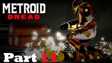 Metroid Dread : Defeating The Yellow E.M.M.I (Speed Boost, and Grapple Beam Unlocks)