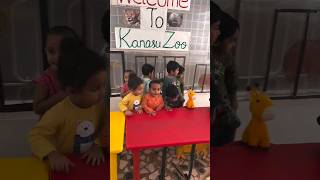 Kanasu - Role play | Theme Wild Animals | Zoo Setup #learningactivities #preschool #zoo #animals
