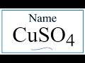 Copper and Ionic Compounds Concepts