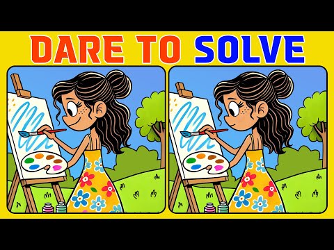 🧠🧩Spot the 3 Differences | Are You Up for the Challenge? (A Bit Tricky)