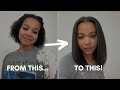 BLOWOUT/SILKPRESS ON 3C 4A HAIR AT HOME!! HOW I STRAIGHTEN MY NATURAL HAIR