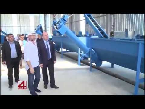 არჩილ ხაბაძემ ქობულეთში საწარმო \"TCF Georgia\" დაათვალიერა