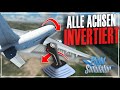 ALLE Achsen sind VERTAUSCHT | Links ist rechts, oben ist unten | Lande-Challenge im Flug Simulator
