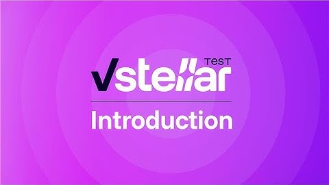 Meet vStellar Test | All-in-One QA Automation Framework