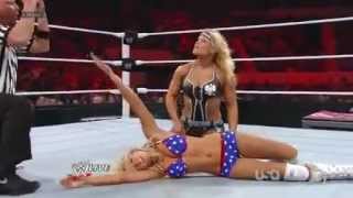 WWE Raw 5/21/12 Beth Phoenix Vs Kelly Kelly