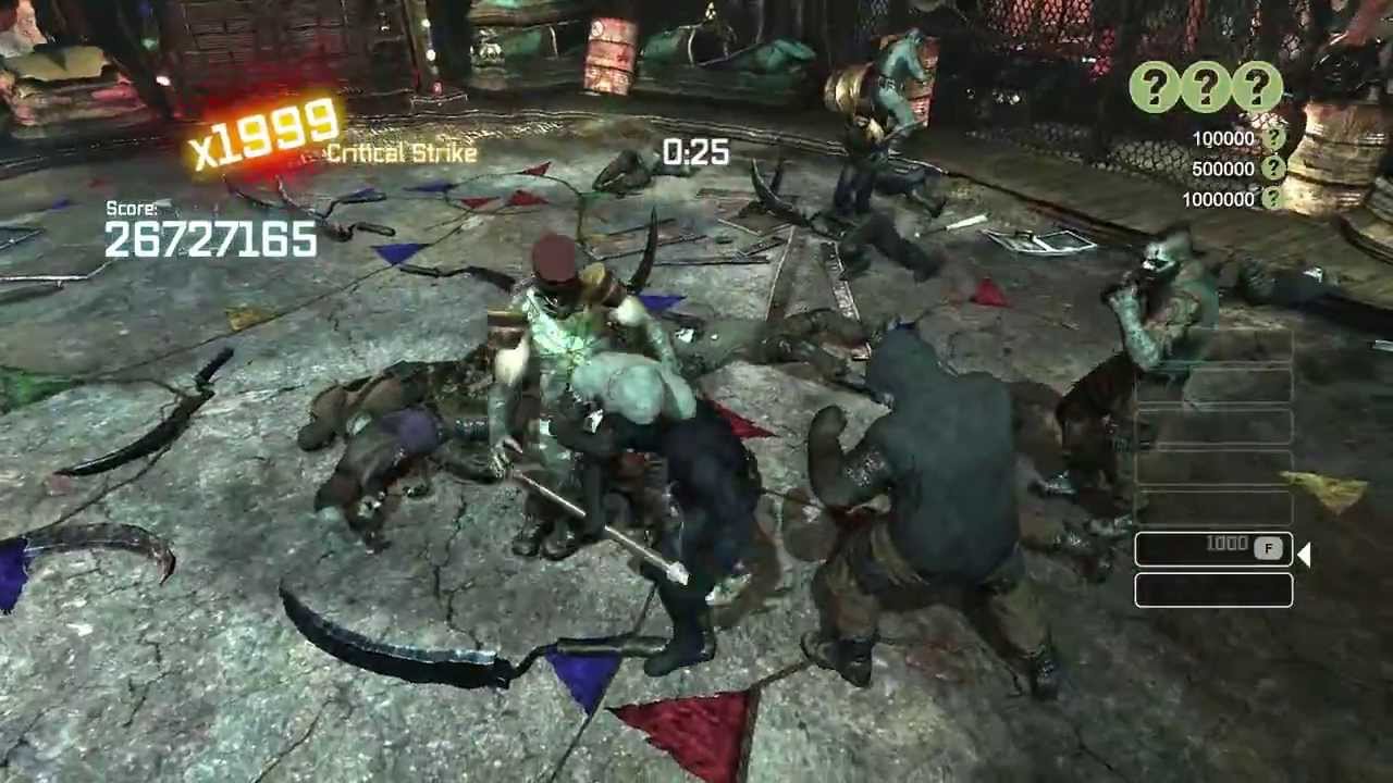 2000+ combo w/ Batman - Batman Arkham City Joker's Carnival Challenge