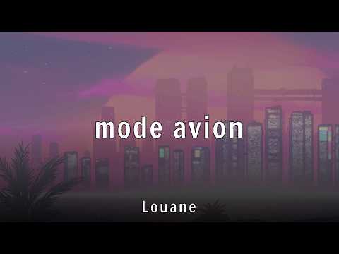 Louane - mode avion (Lyrics)