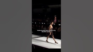 The show that made her career go.. 📈🔥 #fashion #runway #supermodel #yasminwijnaldum