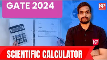 How to use SCIENTIFIC CALCULATOR in GATE AR exam? #gate2024 #gateexam