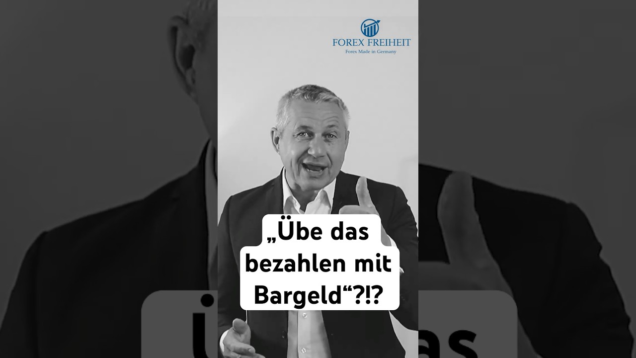 Plötzliche Kehrtwende: "Übe das bezahlen mit Bargeld"?!? #bargeld #finanziellefreiheit #geldpolitik