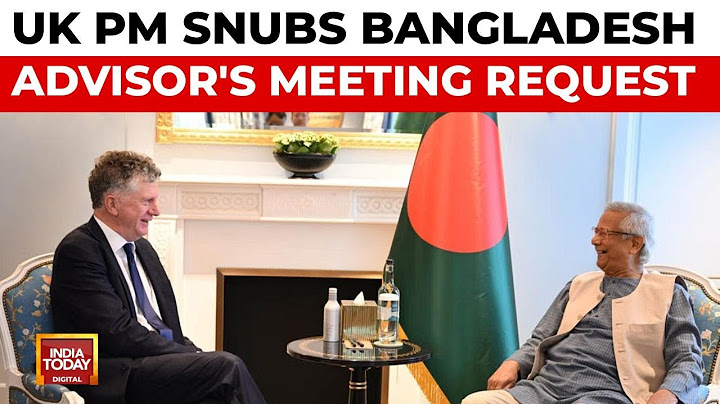 UK PM Declines Meeting With Bangladesh's Mohammad Yunus Amid Political Tensions | India Today